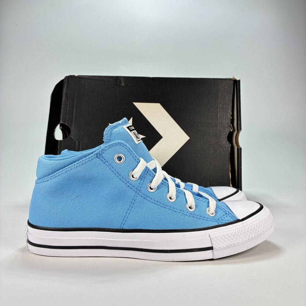 Converse Chuck Taylor All Star Madison Blue Mid Top Sneakers A44794F Youth Sz 5